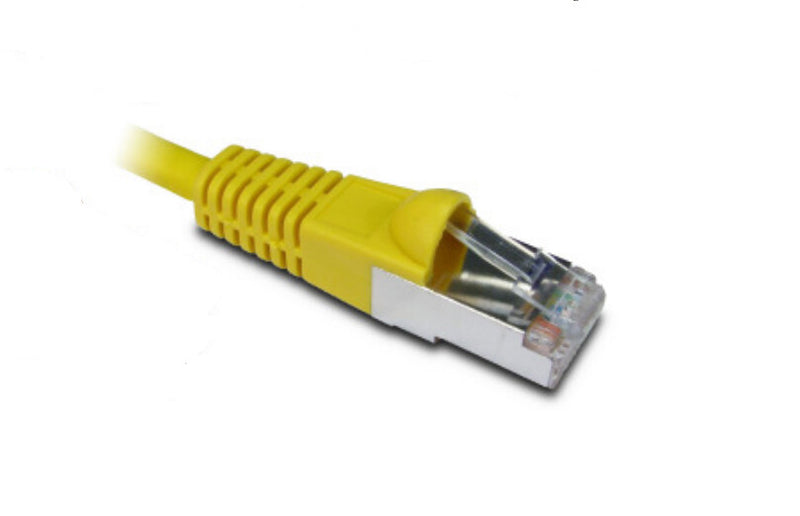 Inter-Tech 88885274 netværkskabel Gul 0,25 m Cat5e F/UTP (FTP)