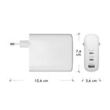 dbramante1928 re-charge - EU Vægoplader- USB-C 140W+100W+18W-W