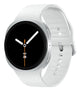 Samsung Galaxy Watch 8 3,81 cm (1.5") AMOLED 44 mm Digital 480 x 480 pixel Berøringsskærm Sølv Wi-Fi GPS (satellit)
