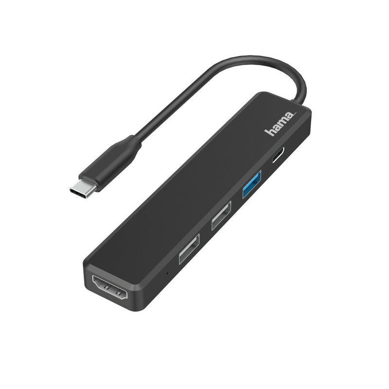 Hama 00200117 dockingstation USB 2.0 Sort