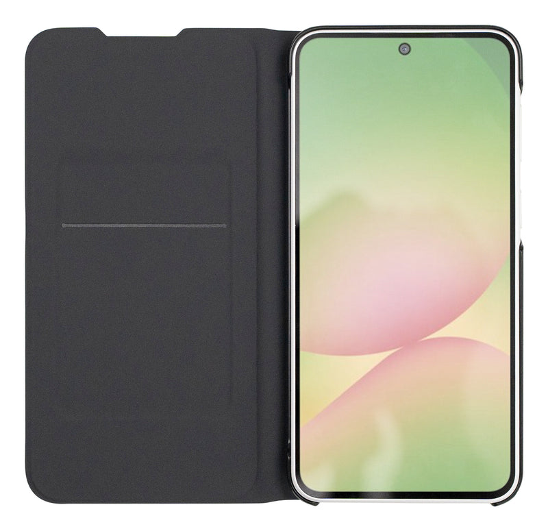 Samsung A57 Wallet Cover Black mobiltelefon etui 17 cm (6.7") Folie Sort