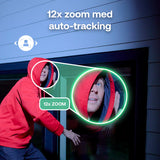 Arlo Ultra 3 4K-overvågningskamera til udendørs brug, 4-pack