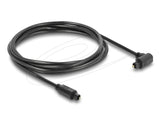 DeLOCK 90929 lydkabel 1,5 m Toslink Sort