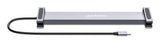 Manhattan 190398 dockingstation Ledningsført USB 3.2 Gen 1 (3.1 Gen 1) Type-C Grå