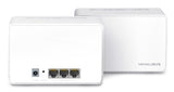 Mercusys Halo H80X (2-pack) Dual-band (2,4 GHz / 5 GHz) Wi-Fi 6 (802.11ax) Hvid 3 Intern