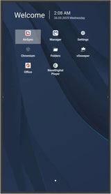 Viewsonic CDE4314-2C skilte display Digital fladpaneldisplay 109,2 cm (43") LCD Wi-Fi 500 cd/m² 4K Ultra HD Sort Indbygget processer Android 14 24/7