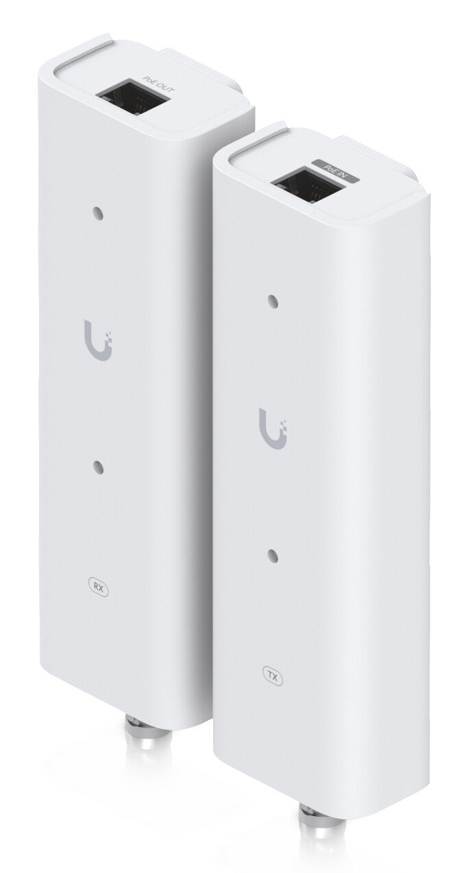 Ubiquiti UACC-Retrofit-PoE-2Wire Netværkssender & -modtager Hvid 10, 100 Mbit/s