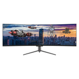 LC-Power LC-M49-DQHD-120-C-Q computerskærm 124,5 cm (49") 5120 x 1440 pixel UltraWide Quad HD QLED Sort
