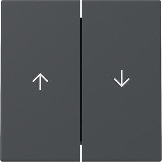 GIRA 329428 kontaktplade & kontakthætte Anthracit