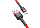 Baseus Cafule USB-kabel USB 2.0 0,5 m USB A USB C 0,48 Gbit/sek. Rød
