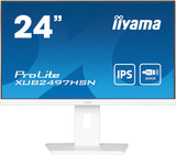 iiyama ProLite XUB2497HSN-W2 computerskærm 60,5 cm (23.8") 1920 x 1080 pixel Fuld HD LED Hvid