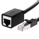 Ugreen 11278 netværkskabel Sort 0,5 m Cat6
