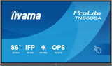 iiyama TN8605A-B1AG skilte display Interaktivt fladpanel 2,17 m (85.6") 500 cd/m² 4K Ultra HD Sort Berøringsskærm