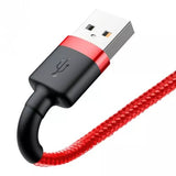 Baseus CALKLF-A09 Lightning kabel 0,5 m Rød