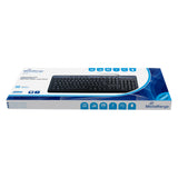 MediaRange MROS102 tastatur Universel USB QWERTZ Tysk Sort