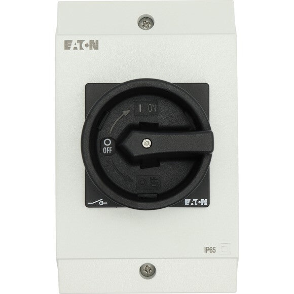 Eaton P1-25/I2/SVB-SW/HI11 Vippekontakt 3P Sort, Hvid
