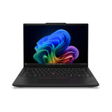 Lenovo ThinkPad T14 Gen 7 (Intel) Copilot+ PC Intel Core Ultra 7 355 Laptop 35,6 cm (14") Berøringsskærm WUXGA 64 GB LPDDR5x-SDRAM 1 TB SSD Wi-Fi 7 (802.11be) Windows 11 Pro Tysk Sort