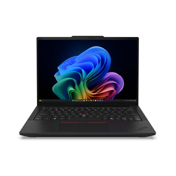 Lenovo ThinkPad T14 Gen 7 (Intel) Copilot+ PC Intel Core Ultra 7 355 Laptop 35,6 cm (14") Berøringsskærm WUXGA 64 GB LPDDR5x-SDRAM 1 TB SSD Wi-Fi 7 (802.11be) Windows 11 Pro Tysk Sort