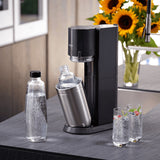 SodaStream DUO Sort, Rustfrit stål