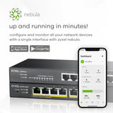 Zyxel GS1915-8EP Administreret L2 Gigabit Ethernet (10/100/1000) Strøm over Ethernet (PoE) Sort
