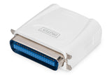 Digitus DN-13001-1 printserver Ethernet LAN Hvid