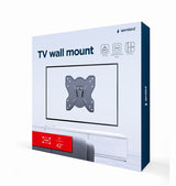 Gembird WM-42F-03 tv-beslag 106,7 cm (42") Sort