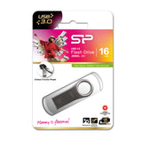 Silicon Power Jewel J80 USB-nøgle 16 GB USB Type-A 3.2 Gen 1 (3.1 Gen 1) Titanium