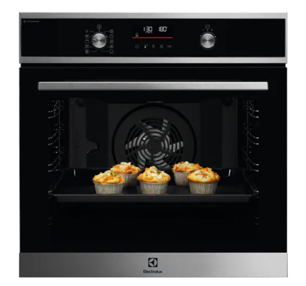 Electrolux EOD6P66X ovn 72 L 3490 W Sort, Sølv