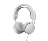 Logitech Zone Wired 2 Headset Ledningsført Opkald/musik USB Type-C / USB Type-A Hvid