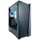 Azza APOLLO 430 Midi Tower Sort, Transparent