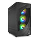 Sharkoon REBEL C80M RGB Midi Tower Sort