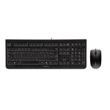 CHERRY DC 2000 tastatur Mus inkluderet Universel USB QWERTZ Tjekkisk Sort
