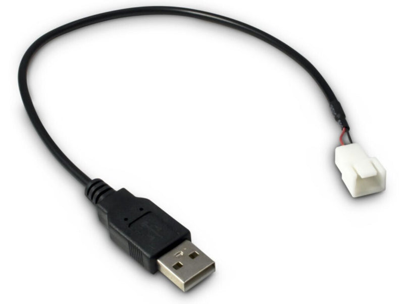Inter-Tech 88885450 USB-kabel 0,3 m USB A Sort