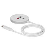 CLUB3D CAC-3026 oplader til mobil enhed Mobiltelefon, Smartphone Hvid USB Trådløs opladning Hurtig opladning Indendørs