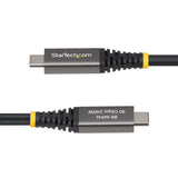 StarTech.com CC2M40GUSB4GEN3 USB-kabel USB4 Gen 3x2 2 m USB C 40 Gbit/sek. 240 W Sort