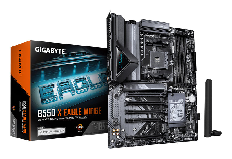 GIGABYTE B550 X EAGLE WIFI6E AMD B550 Stik AM4 ATX