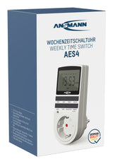 Ansmann 1260-0006 elektronisk tæller Hvid Daglig/ugentlig timer