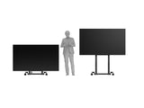 Multibrackets 7104 skærmbeslag til skiltning 2,18 m (86") Sort
