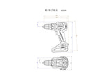 Metabo BS 18 LT BL Q 2100 rpm 1,3 kg Sort, Grøn, Rød