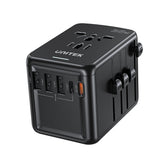 UNITEK P1121ABK01 strømstik adapter Universel Sort