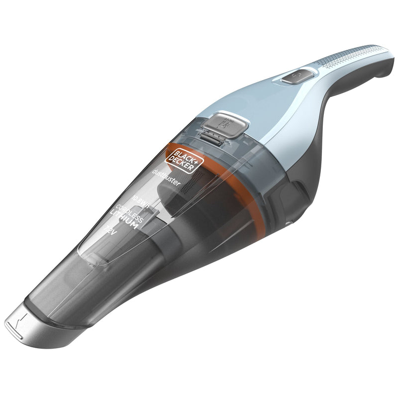 Black & Decker NVC215W-QW håndholdt støvsuger Blå, Grå Poseløs