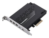 ASUS ThunderboltEX 5 interface-kort/adapter Intern Mini DisplayPort, PCIe, USB 2.0, Thunderbolt 5