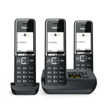 Gigaset COMFORT 550A Analog telefon Nummervisning Sort