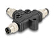 DeLOCK 60573 kabelsplitter eller -samler Kabelfordeler Sort