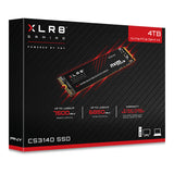 PNY CS3140 4 TB M.2 PCI Express 4.0 NVMe 3D NAND