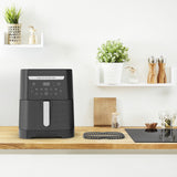 Tefal Easy Fry & Grill EY8018 6,5 L Enkeltstående 1830 W Varmluftsteger Sort