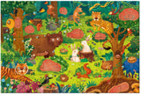 MIDEER Secret Puzzle Forest Puslespil 35 stk Dyr