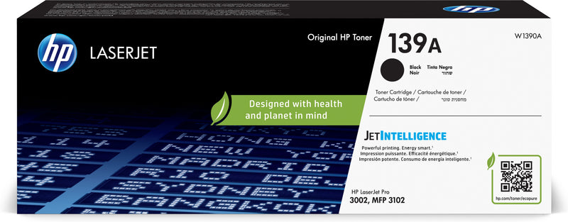 HP LaserJet 139A Original -tonerpatron, sort