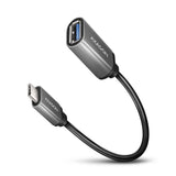 Axagon RUCM-AFAC kabel kønsskifter USB C USB A Grå