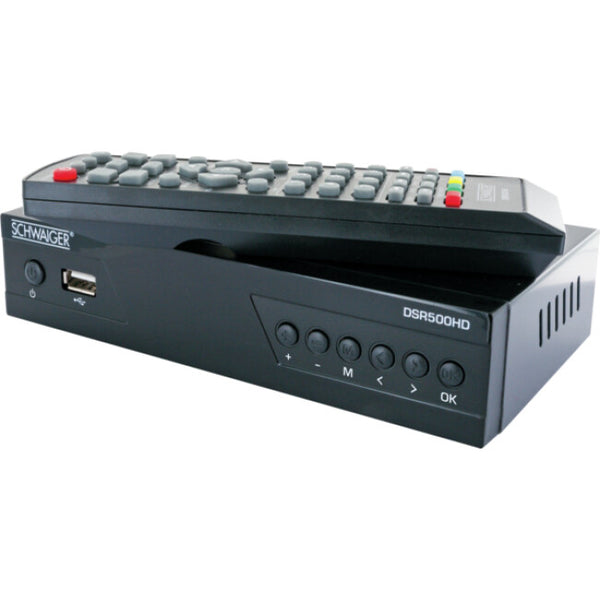 Schwaiger DSR500HD TV set-top boks Kabel Fuld HD Sort